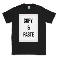 Black Copy Paste Classic Tee - Craftify