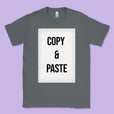 Copy Paste Classic Tee Designed By Craftify