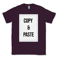 Plum Copy Paste Classic Tee - Craftify