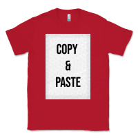 Red Copy Paste Classic Tee - Craftify