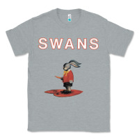 Heather Grey Swans Classic Tee - Craftify