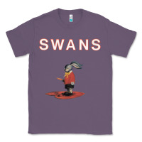 Lavender Swans Classic Tee - Craftify