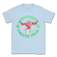 Dusty Blue Vagos MC Classic Tee - Craftify