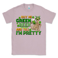 Lilac buy me green beer and tell me i'm pretty Classic Tee - FaDigitalArtStudio
