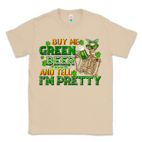 Mushroom buy me green beer and tell me i'm pretty Classic Tee - FaDigitalArtStudio