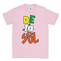 Bubblegum Pink De La Soul Print Classic Tee - Craftify