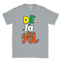 Heather Grey De La Soul Print Classic Tee - Craftify