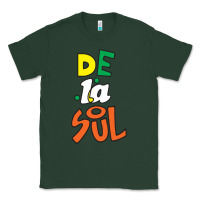 Sports Green De La Soul Print Classic Tee - Craftify