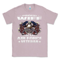 Lilac proud wife of an air force veteran military vet spouse gifts premium m Classic Tee - Craftify
