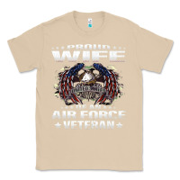 Mushroom proud wife of an air force veteran military vet spouse gifts premium m Classic Tee - Craftify