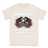 Natural proud wife of an air force veteran military vet spouse gifts premium m Classic Tee - Craftify