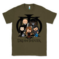 Army Green Dream Theater Classic Tee - InspiraDesign