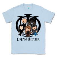 Dusty Blue Dream Theater Classic Tee - InspiraDesign
