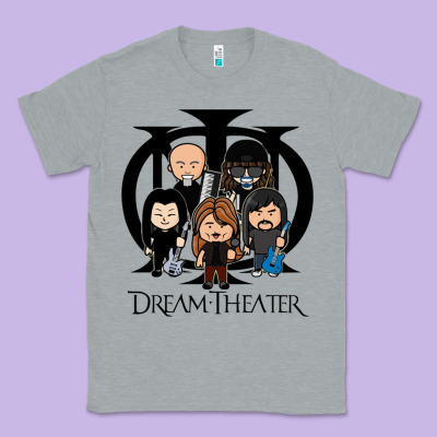 Dream Theater Classic Tee Designed By Inspiradesign
