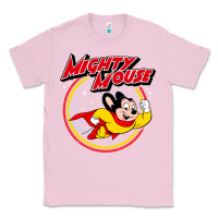 Bubblegum Pink the mighty mouse Classic Tee - InspiraDesign