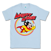 Dusty Blue the mighty mouse Classic Tee - InspiraDesign