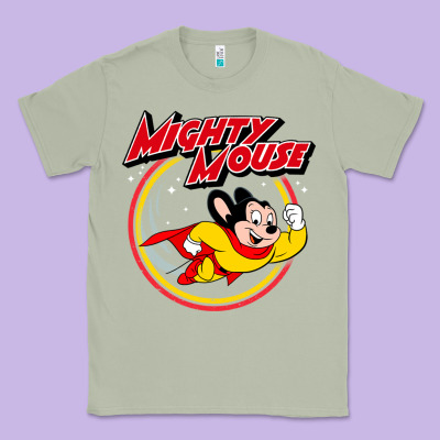 The Mighty Mouse Classic Tee Designed By Inspiradesign