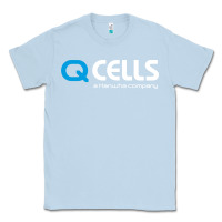 Dusty Blue Mesmerizing Q Cells Classic Tee - InspiraDesign