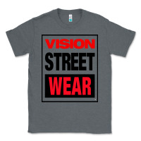 Charcoal Heather VISION STREET WEAR Classic Tee - InspiraDesign