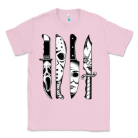 Bubblegum Pink knives horror movie friday halloween horror goth evil t shirt Classic Tee - InspiraDesign