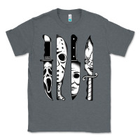 Charcoal Heather knives horror movie friday halloween horror goth evil t shirt Classic Tee - InspiraDesign