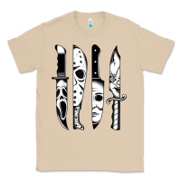 Mushroom knives horror movie friday halloween horror goth evil t shirt Classic Tee - InspiraDesign