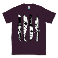 Plum knives horror movie friday halloween horror goth evil t shirt Classic Tee - InspiraDesign