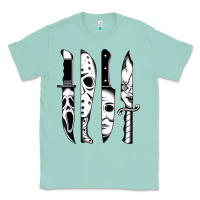Seafoam knives horror movie friday halloween horror goth evil t shirt Classic Tee - InspiraDesign