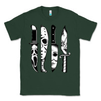 Sports Green knives horror movie friday halloween horror goth evil t shirt Classic Tee - InspiraDesign