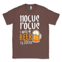 Chestnut Hocus Pocus I Need Beer To Focus Funny Halloween Witch 1 Classic Tee - InspiraDesign