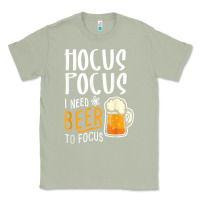 Matcha Hocus Pocus I Need Beer To Focus Funny Halloween Witch 1 Classic Tee - InspiraDesign