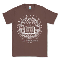 Chestnut Universite Paris La Sorbonne Classic Tee - InspiraDesign