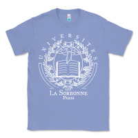 Colony Blue Universite Paris La Sorbonne Classic Tee - InspiraDesign