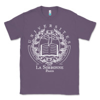 Lavender Universite Paris La Sorbonne Classic Tee - InspiraDesign