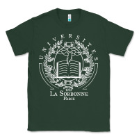 Sports Green Universite Paris La Sorbonne Classic Tee - InspiraDesign