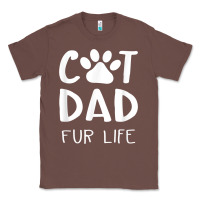 Chestnut funny cat dad fathers day gift shirt fur life cat tee Classic Tee - InspiraDesign