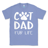 Colony Blue funny cat dad fathers day gift shirt fur life cat tee Classic Tee - InspiraDesign