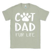 Matcha funny cat dad fathers day gift shirt fur life cat tee Classic Tee - InspiraDesign