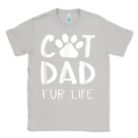 Moon Dust funny cat dad fathers day gift shirt fur life cat tee Classic Tee - InspiraDesign