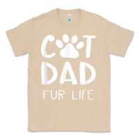 Mushroom funny cat dad fathers day gift shirt fur life cat tee Classic Tee - InspiraDesign