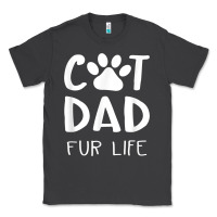 Smoke funny cat dad fathers day gift shirt fur life cat tee Classic Tee - InspiraDesign