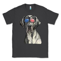 Smoke great dane sunglasses american usa flag 4th of july fourth t shirt Classic Tee - InspiraDesign