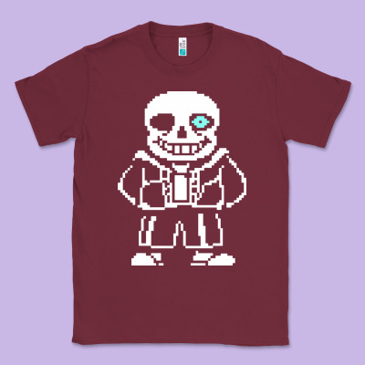 Undertale Sans Classic Tee Designed By Inspiradesign