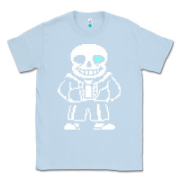 Dusty Blue undertale sans Classic Tee - InspiraDesign
