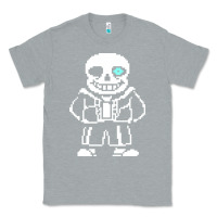 Heather Grey undertale sans Classic Tee - InspiraDesign