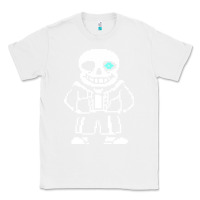 White undertale sans Classic Tee - InspiraDesign