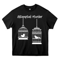 Black Attempted Murder Heavy Core Tee - Bettercallsaul