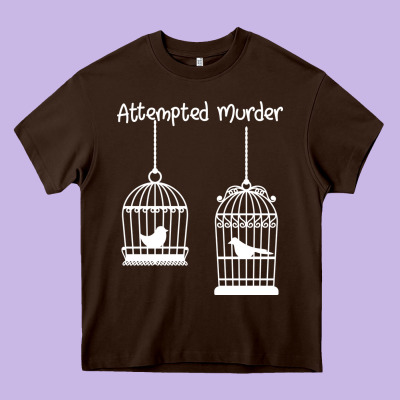 Attempted Murder Heavy Core Tee Designed By Bettercallsaul