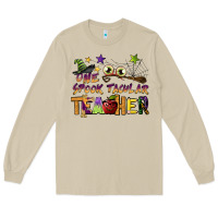 Mushroom one spook tacular teacher Long Sleeve Tee - BarkalooDesign