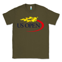 Army Green us open tennis Classic Tee - InspiraDesign